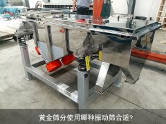 <b>黃金篩分使用哪種振動篩合適？</b>
